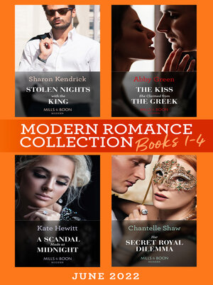 cover image of Modern Romance June 2022 Books 1-4